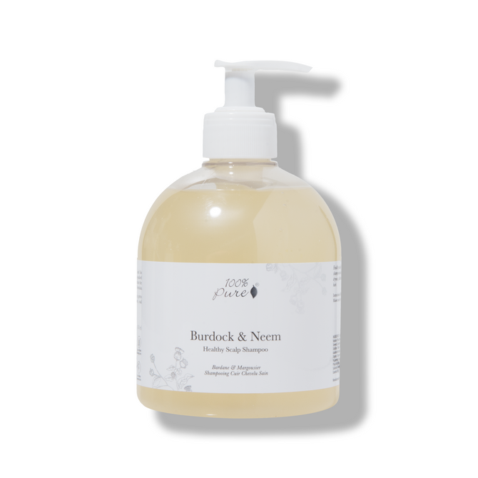 Burdock and Neem Healthy Scalp Shampoo by 100% Pure - Non-toxic, SLOW rated product free from harmful chemicals