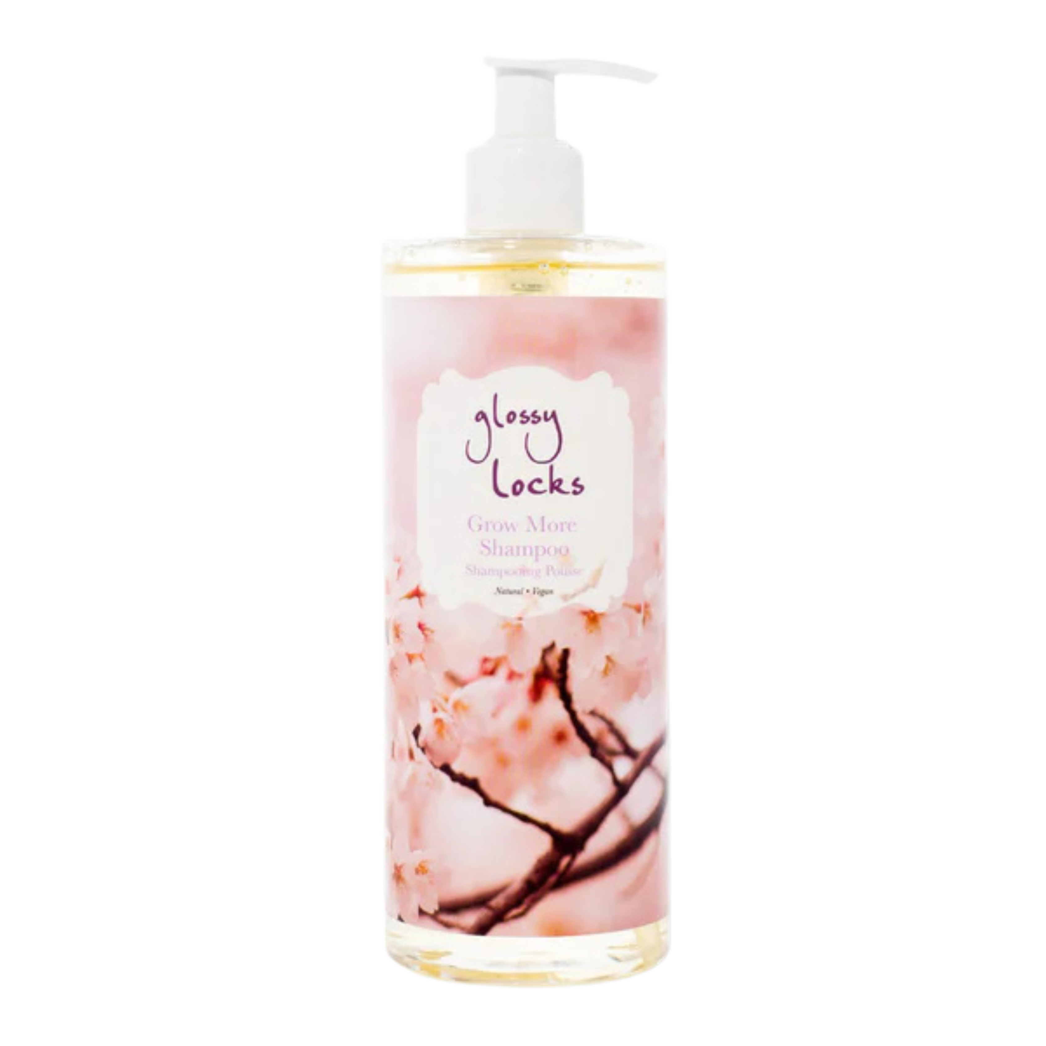 Glossy Locks Grow More Shampoo by 100% PURE - Non-toxic, SLOW rated product free from harmful chemicals