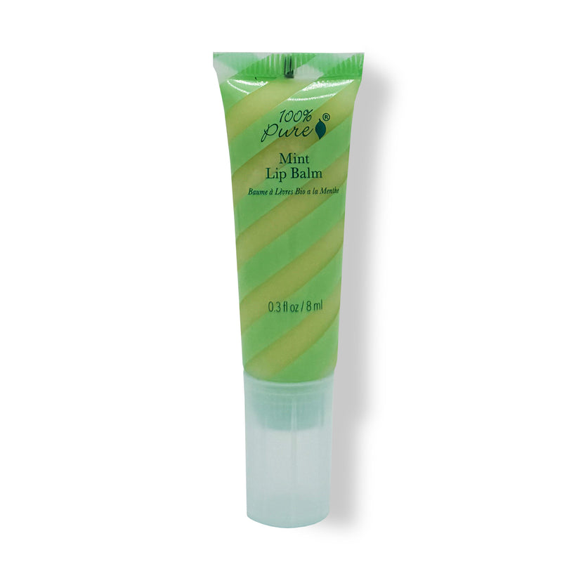 Organic Mint Lip Balm by 100% Pure - Non-toxic, GO rated product free from harmful chemicals