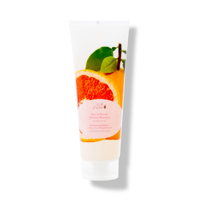 Yuzu and Pomelo Glossing Shampoo by 100% Pure - Non-toxic, SLOW rated product free from harmful chemicals