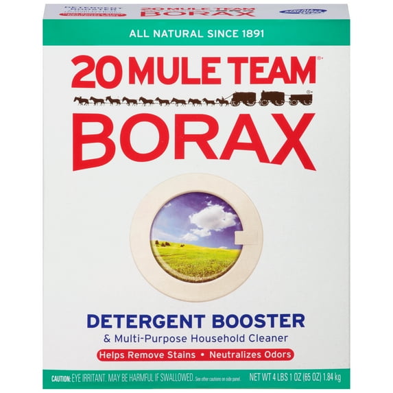 Borax Laundry Booster & Multi-Purpose Cleaner by 20 Mule Team BORAX - Non-toxic Household Cleaning Products product rated STOP by Million Marker, free from BPA, phthalates, and parabens