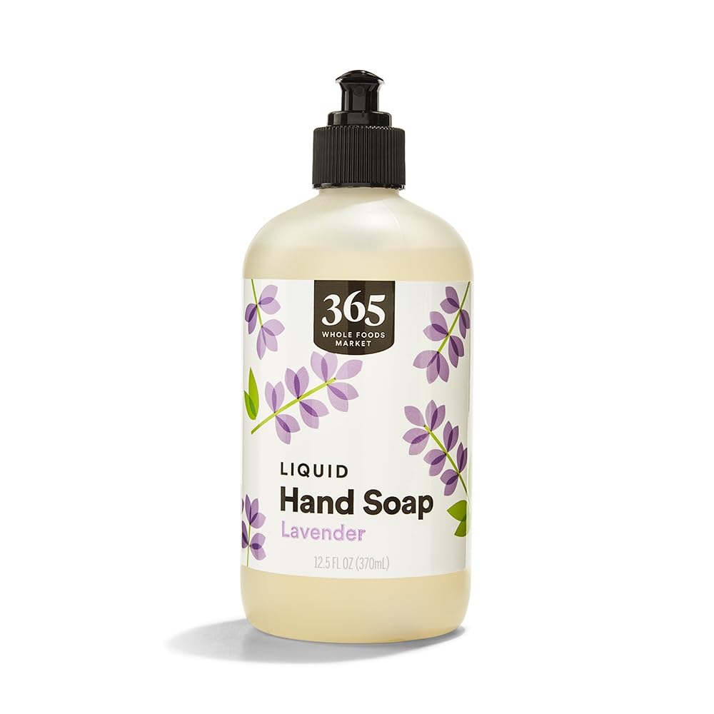 Liquid Hand Soap, Lavender by 365 by Whole Foods Market - Non-toxic, SLOW rated product free from harmful chemicals