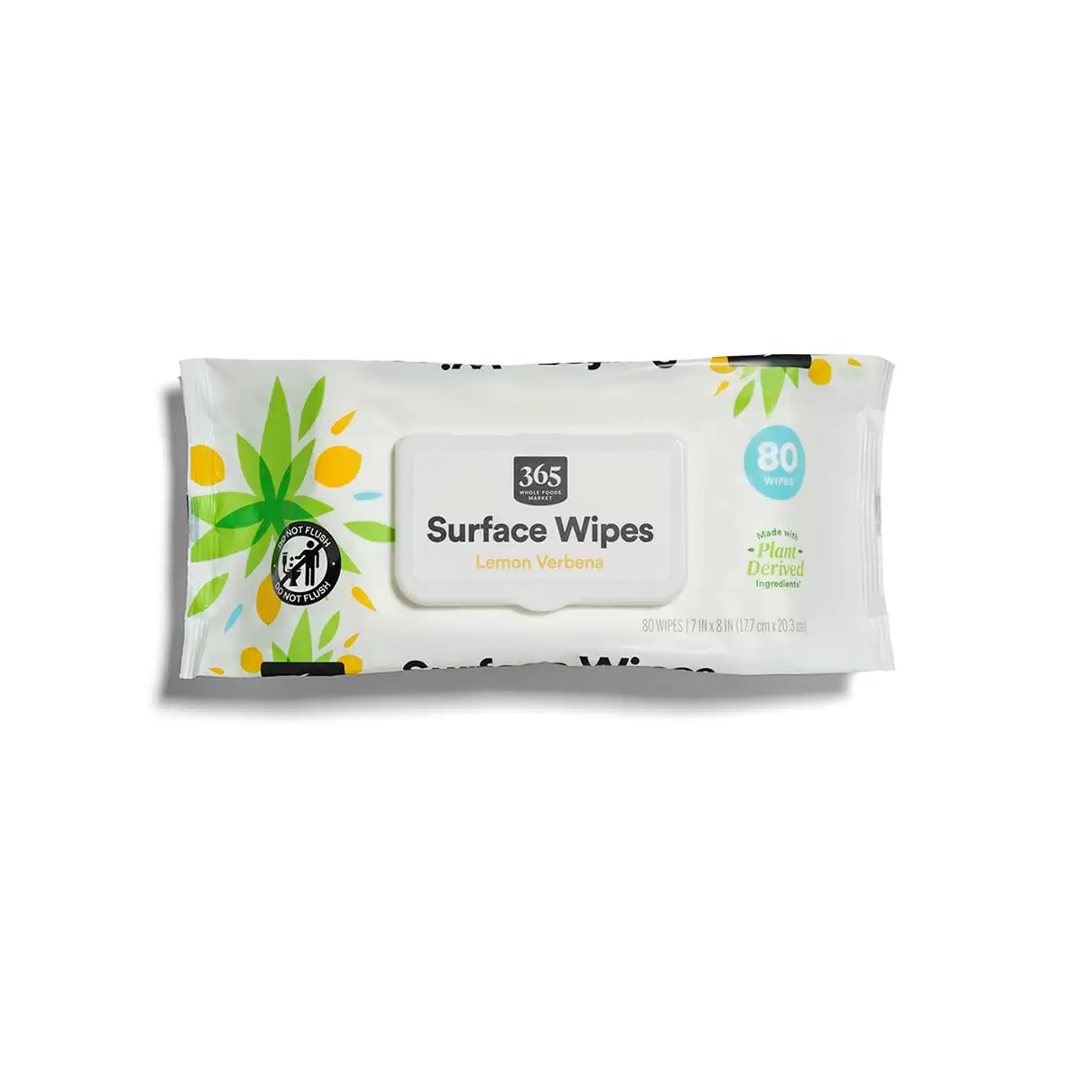 Surface Wipe - Lemon Verbena Scent by 365 by Whole Foods Market - Non-toxic, SLOW rated product free from harmful chemicals