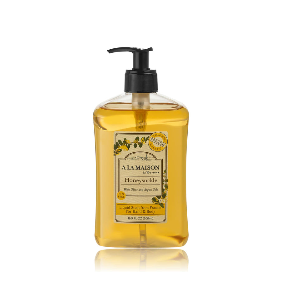 Liquid Hand Soap - Honeysuckle by A La Maison - Non-toxic Soaps + Body Washes product rated SLOW by Million Marker, free from BPA, phthalates, and parabens