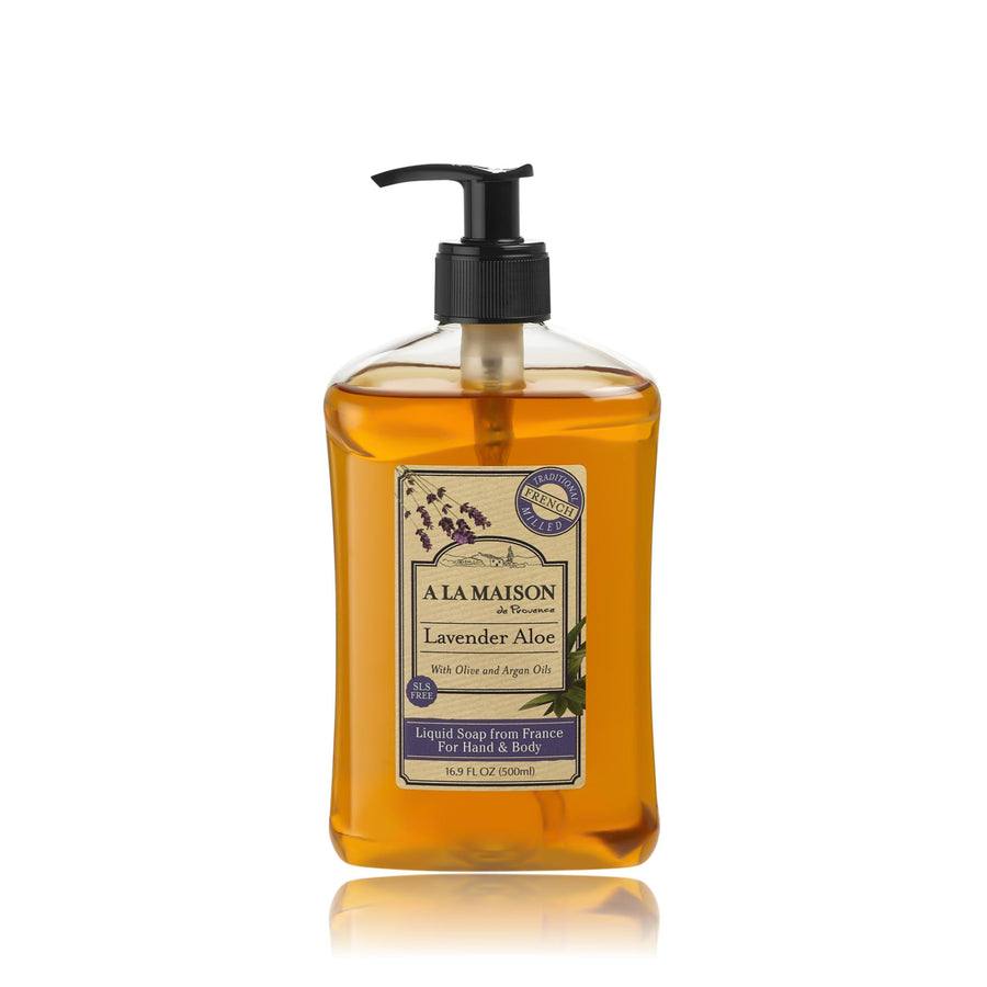 Liquid Hand Soap - Lavender Aloe by A La Maison - Non-toxic, SLOW rated product free from harmful chemicals