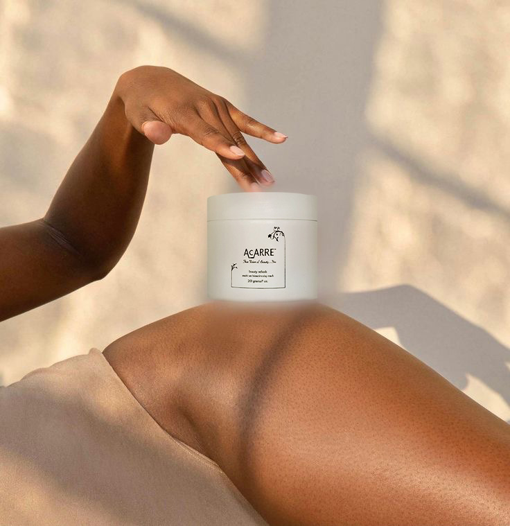 Beauty Refresh, Multi Use Treatment Powder by AcARRE - Non-toxic Body Oils, Butters + lotions product rated GO by Million Marker, free from BPA, phthalates, and parabens