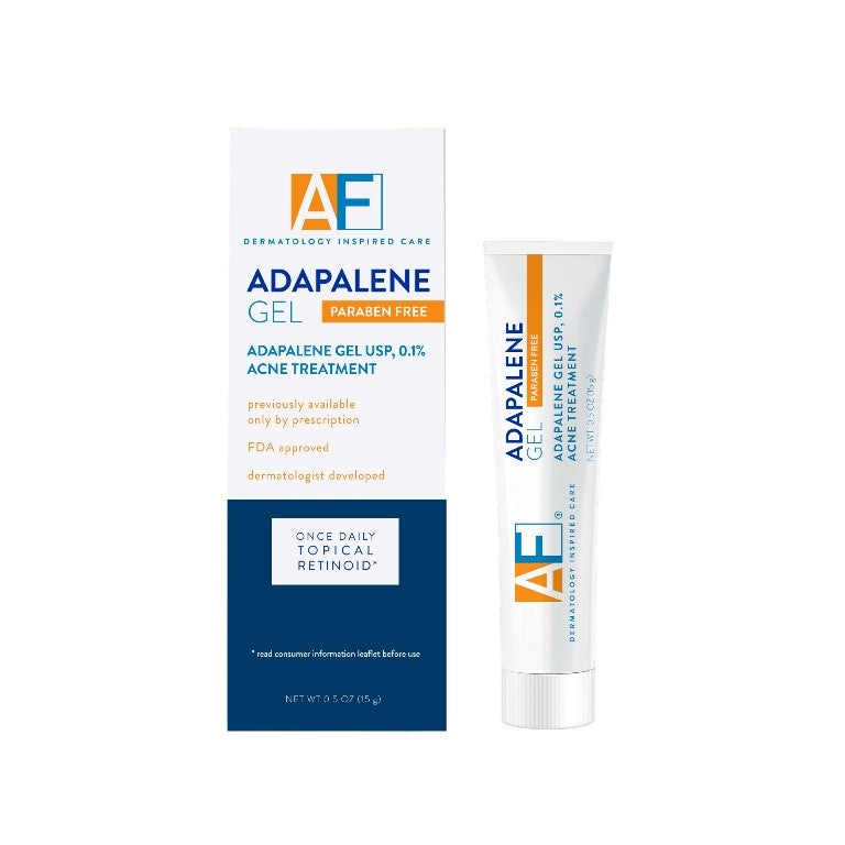 Adapalene Gel Acne Treatment by Acne Free - Non-toxic Facial Care product rated STOP by Million Marker, free from BPA, phthalates, and parabens