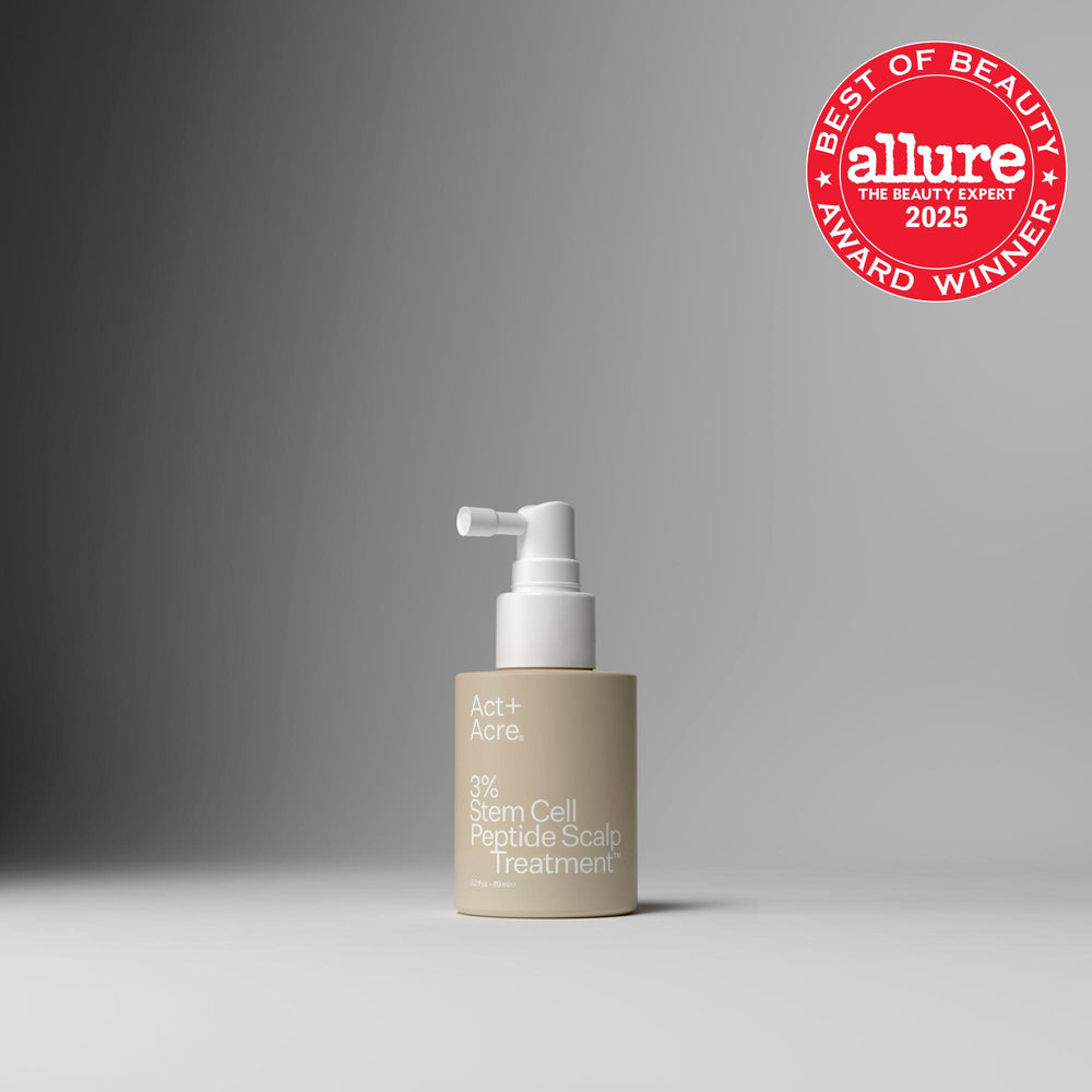 3% Stem Cell Peptide Treatment by Act + Acre - Non-toxic Facial Care product rated SLOW by Million Marker, free from BPA, phthalates, and parabens