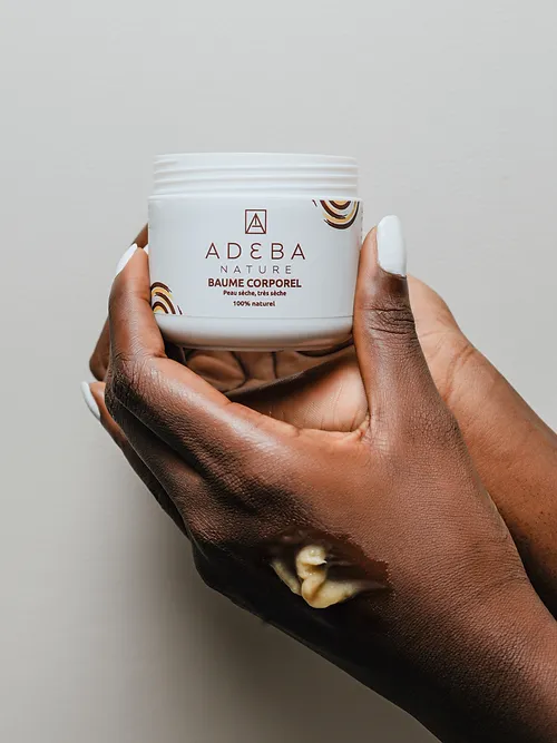 Extra moisturizing body butter by Adeba Nature - Non-toxic Body Oils, Butters + lotions product rated GO by Million Marker, free from BPA, phthalates, and parabens