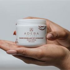 Moisturizing leave-in conditioner for natural hair by Adeba Nature - Non-toxic, GO rated product free from harmful chemicals
