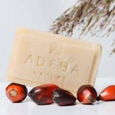 Palm oil soap - Hydrating soap for combo skin (both oily and dry) by Adeba Nature - Non-toxic, GO rated product free from harmful chemicals