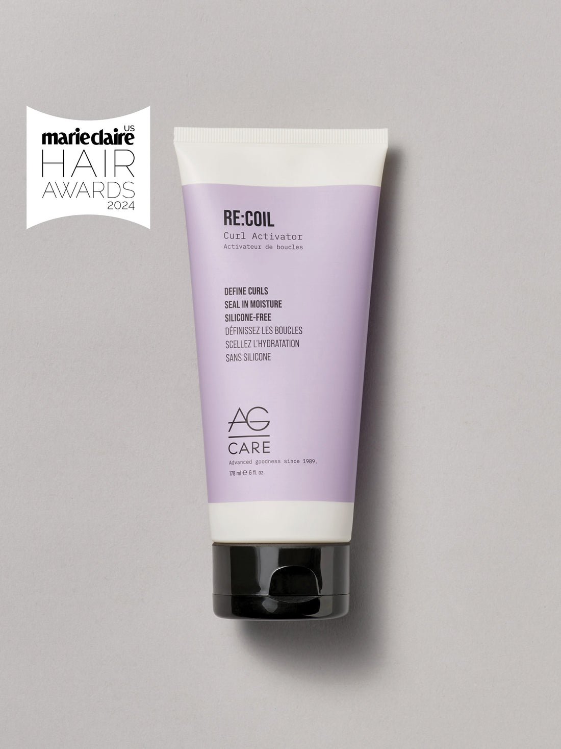 Re:Coil Curl Activator by AG CARE - Non-toxic, STOP rated product free from harmful chemicals