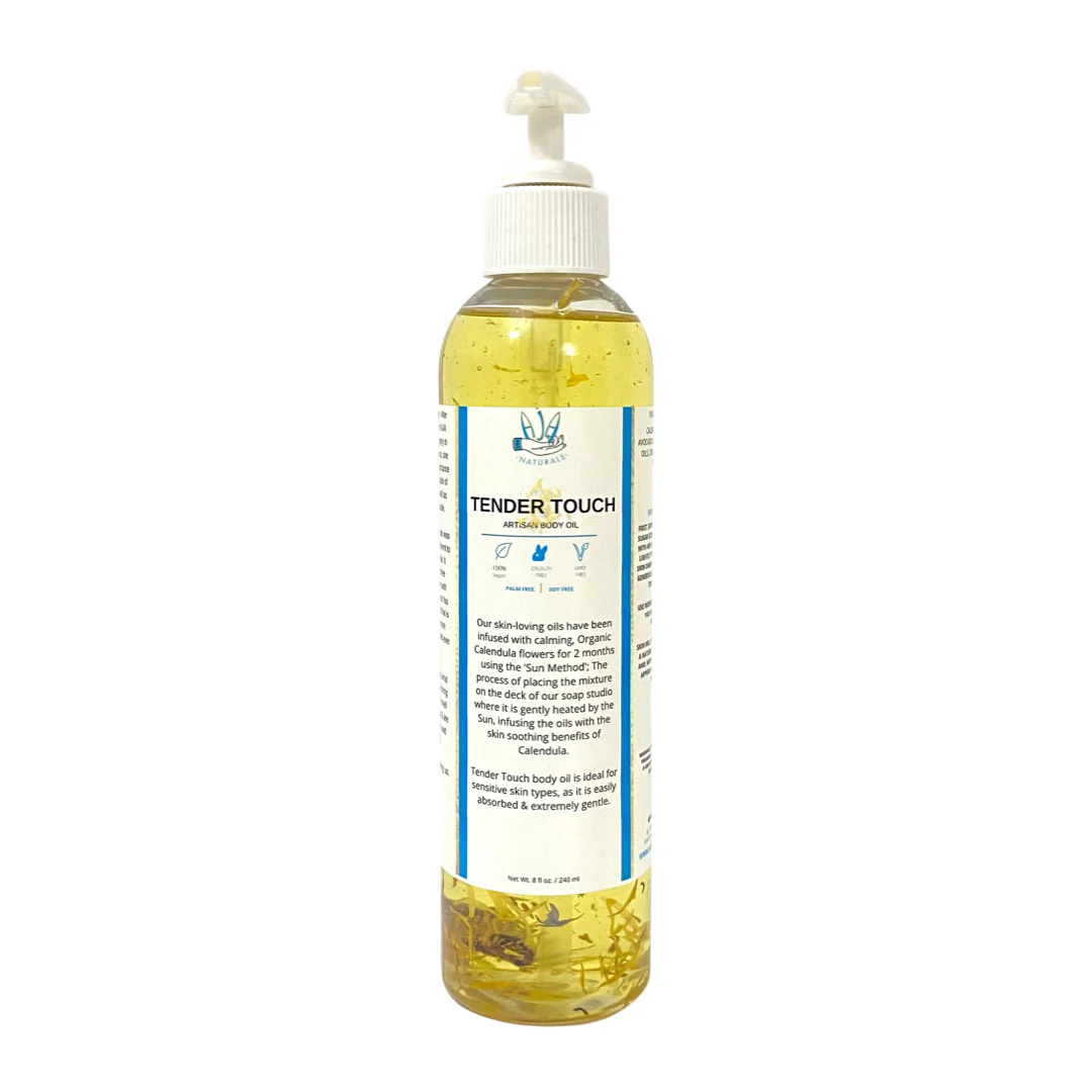 Silky Vanilla Body Oil - Peppermint by Aja Naturals - Non-toxic, SLOW rated product free from harmful chemicals