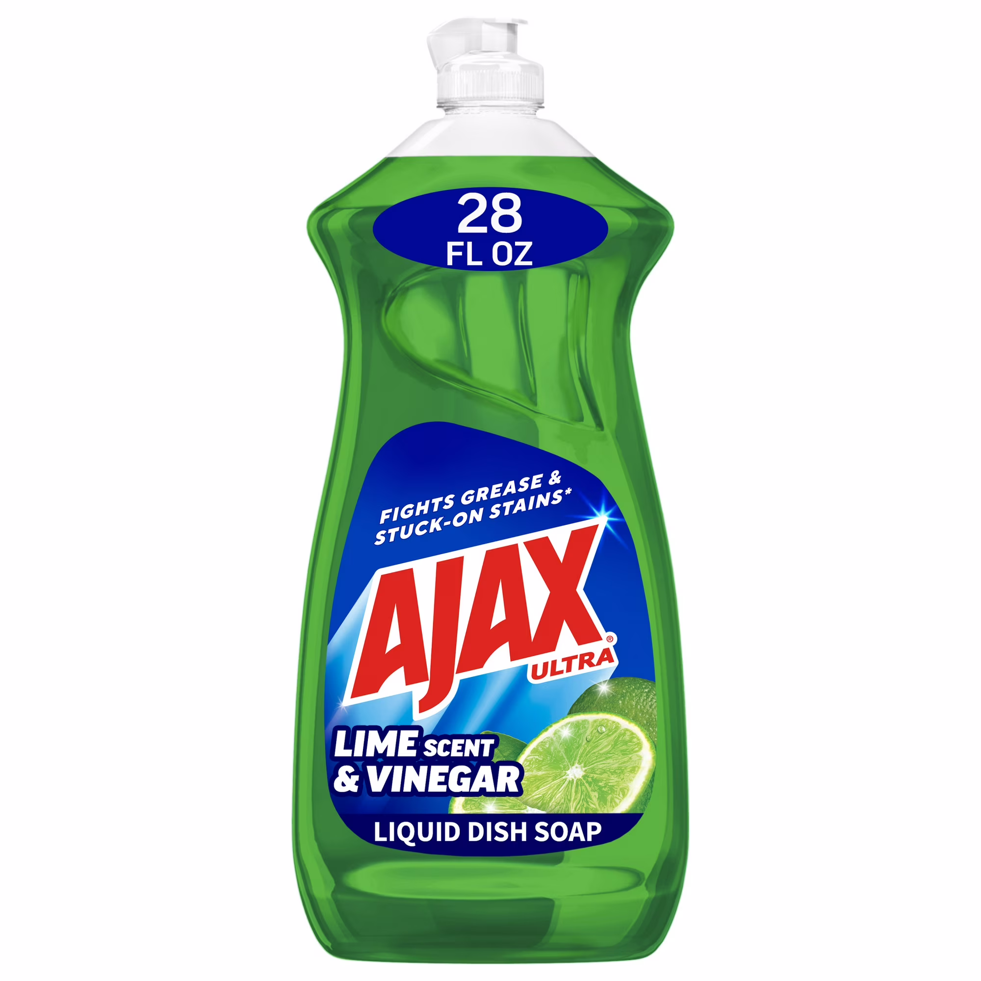 Dish Soap Ultra Vinegar + Lime by AJAX - Non-toxic, STOP rated product free from harmful chemicals
