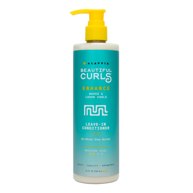 Curl Enhance Leave-In Conditioner by ALAFFIA - Non-toxic, STOP rated product free from harmful chemicals
