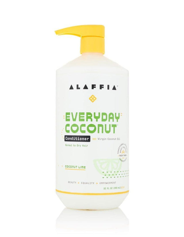 Everyday Coconut Conditioner - Coconut Lime by ALAFFIA - Non-toxic, SLOW rated product free from harmful chemicals