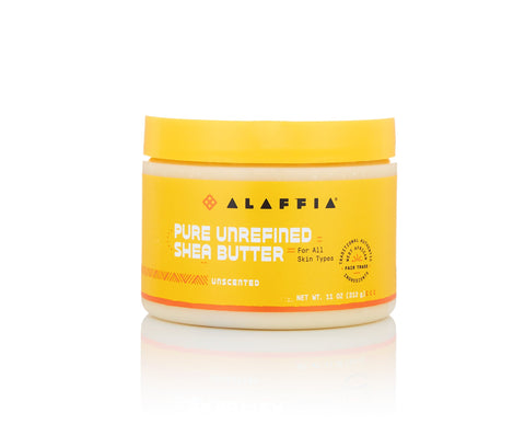 Pure Unrefined Shea Butter - Unscented by ALAFFIA - Non-toxic Body Oils, Butters + Lotions product rated GO by Million Marker, free from BPA, phthalates, and parabens