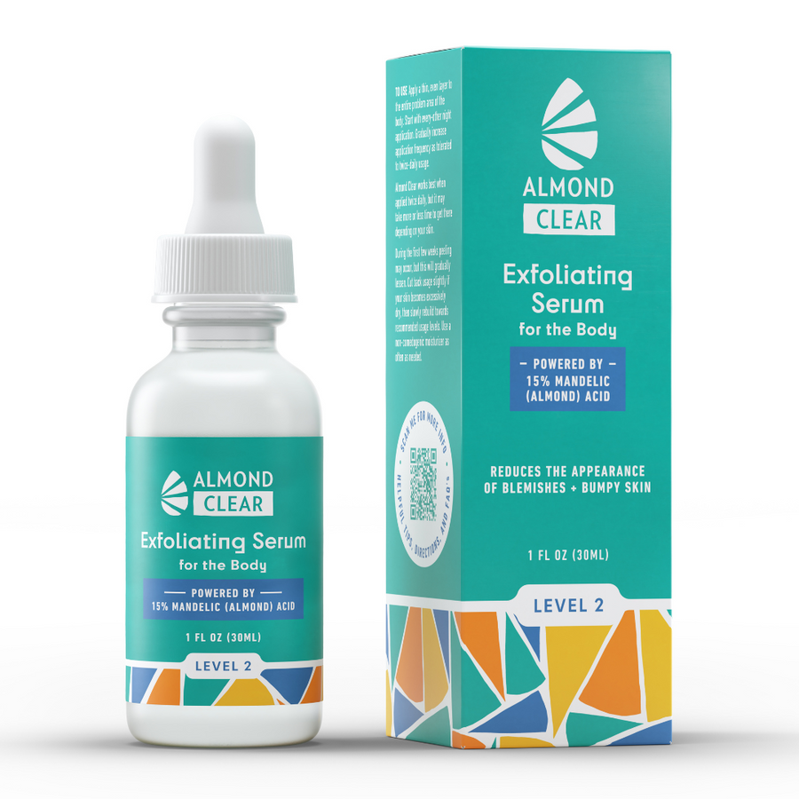Exfoliating Serum For The Body - Level 2 by ALMOND CLEAR - Non-toxic Soaps + Body Washes product rated SLOW by Million Marker, free from BPA, phthalates, and parabens
