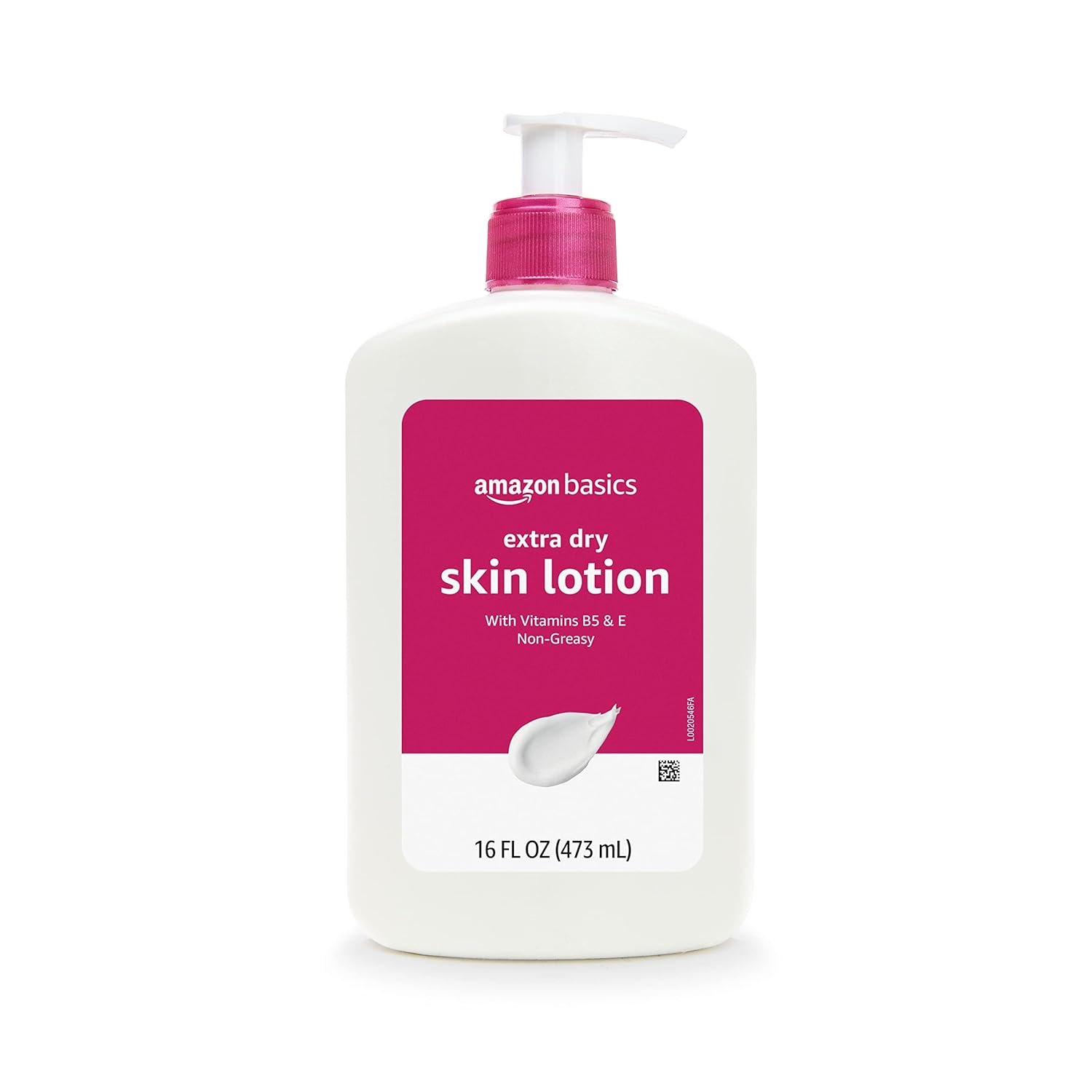 Extra Dry Skin Lotion by amazon basics - Non-toxic Body Oils, Butters + Lotions product rated STOP by Million Marker, free from BPA, phthalates, and parabens