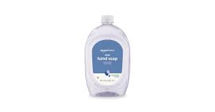 Basics Gentle & Mild Liquid Hand Soap - Clear by Amazon - Non-toxic, STOP rated product free from harmful chemicals