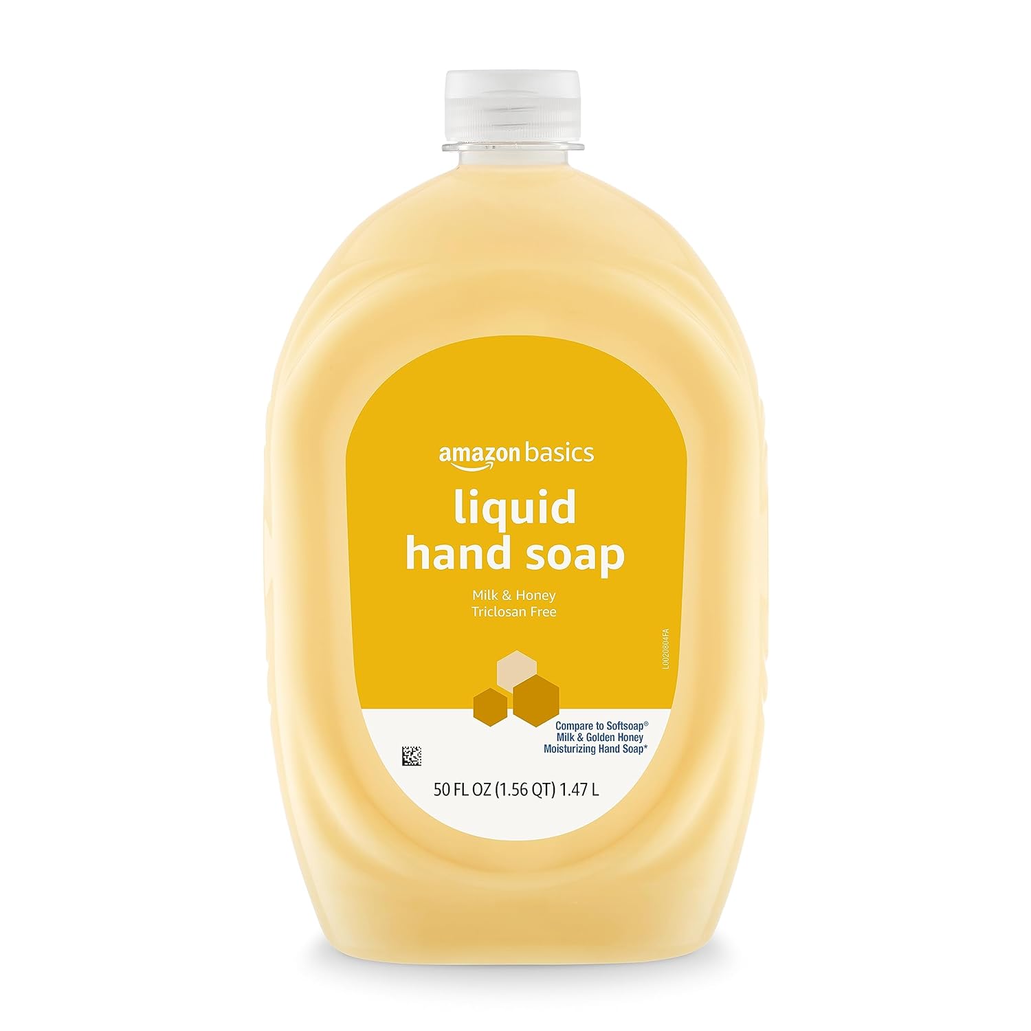 Basics Liquid Hand Soap - Milk & Honey Scent by Amazon - Non-toxic Soaps + Body Washes product rated STOP by Million Marker, free from BPA, phthalates, and parabens