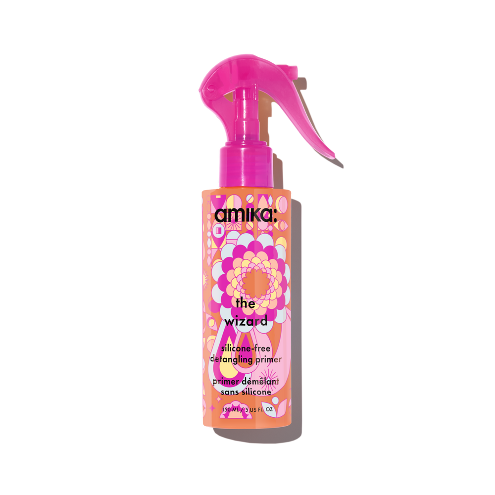 The Wizard Silicone-Free Detangling Primer by Amika - Non-toxic, STOP rated product free from harmful chemicals
