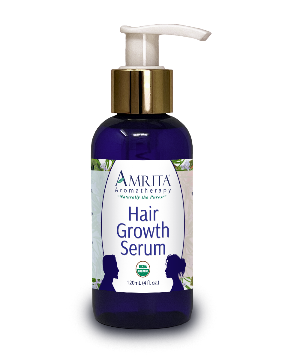 Hair Growth Serum by AMRITA Aromatherapy - Non-toxic Hair Styling + Treatment product rated SLOW by Million Marker, free from BPA, phthalates, and parabens