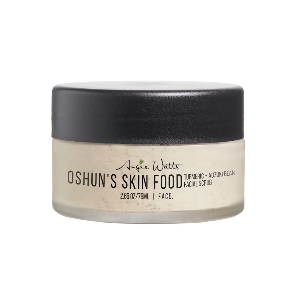 Face. Oshun's Skin Food, Turmeric + Adzuki Bean Face Scrub by Angie Watts - Non-toxic, SLOW rated product free from harmful chemicals
