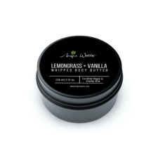 Lemongrass + Vanilla All Natural Whipped Body Butter by Angie Watts - Non-toxic Body Oils, Butters + lotions product rated SLOW by Million Marker, free from BPA, phthalates, and parabens