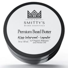 Smitty’s All Natural Premium Beard Butter by Angie Watts - Non-toxic Hair Styling + Treatment product rated SLOW by Million Marker, free from BPA, phthalates, and parabens