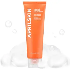 Carrotene Clarifying Foam Cleanser by APRILSKIN - Non-toxic Facial Care product rated SLOW by Million Marker, free from BPA, phthalates, and parabens