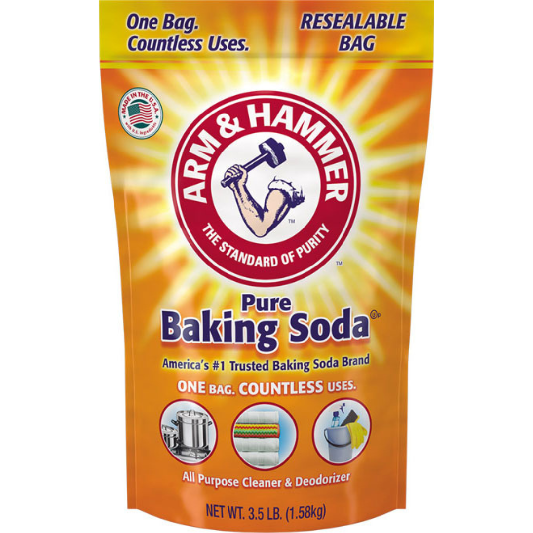 Baking Soda, 3.5lbs by Arm & Hammer - Non-toxic, GO rated product free from harmful chemicals