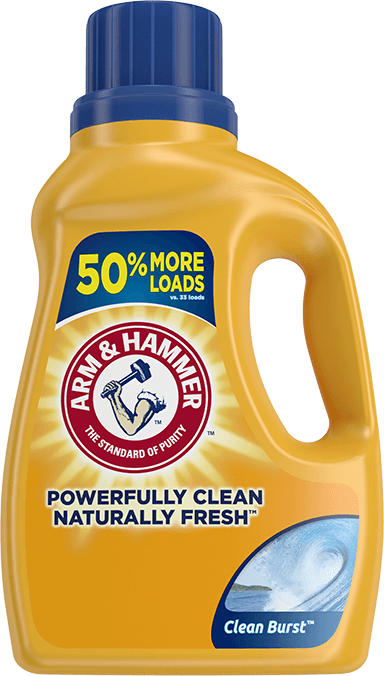 Liquid Laundry Detergent - Clean Burst by ARM & HAMMER - Non-toxic, STOP rated product free from harmful chemicals