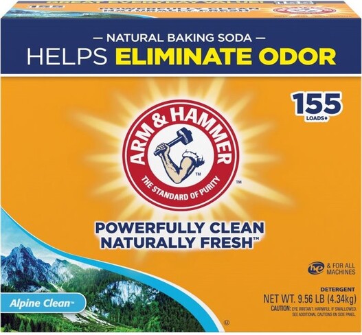 Powder Laundry Detergent - Alpine Clean by ARM & HAMMER - Non-toxic, STOP rated product free from harmful chemicals