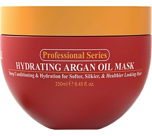Hydrating Argan Oil Hair Mask by Arvazallia - Non-toxic, STOP rated product free from harmful chemicals