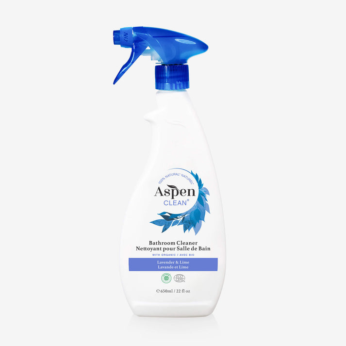 Bathroom Cleaner by Aspen CLEAN - Non-toxic, SLOW rated product free from harmful chemicals