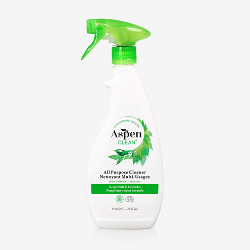 Natural All Purpose Cleaner by Aspen CLEAN - Non-toxic, SLOW rated product free from harmful chemicals
