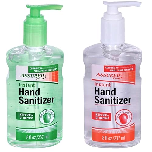 Hand Sanitizer by Assured - Non-toxic Soaps + Body Washes product rated STOP by Million Marker, free from BPA, phthalates, and parabens