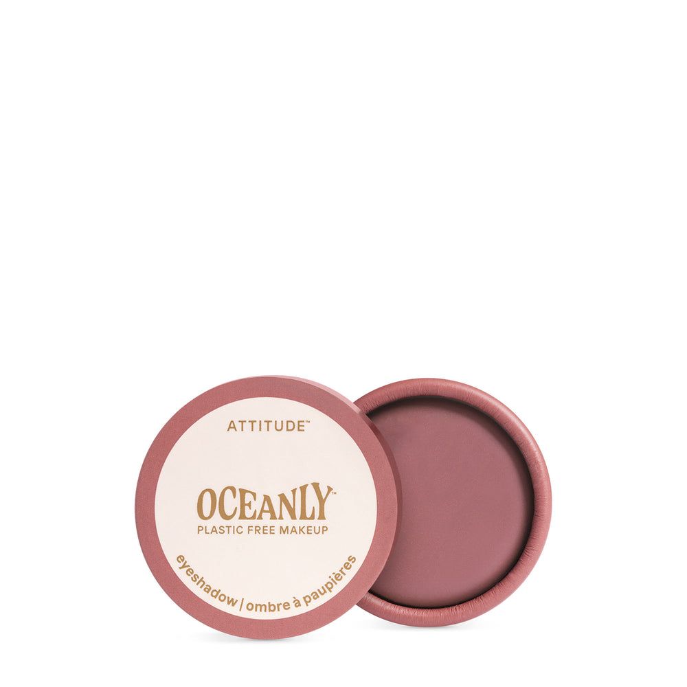 Oceanly Eyeshadow - Dusty Rose by ATTITUDE - Non-toxic Cosmetics product rated SLOW by Million Marker, free from BPA, phthalates, and parabens