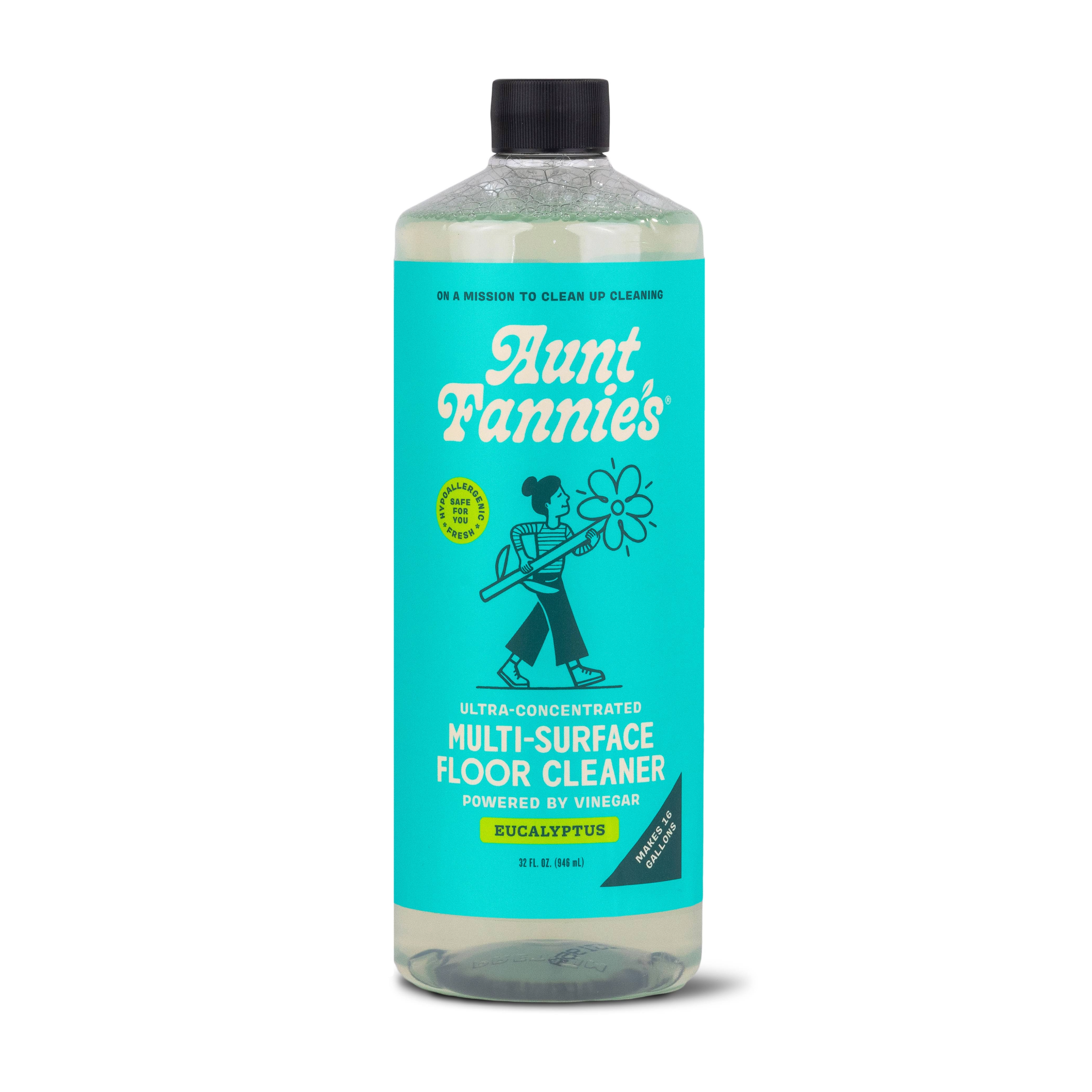 Ultra Concentrated Floor Cleaner Vinegar Wash, Lavender by Aunt Fannie's - Non-toxic, SLOW rated product free from harmful chemicals