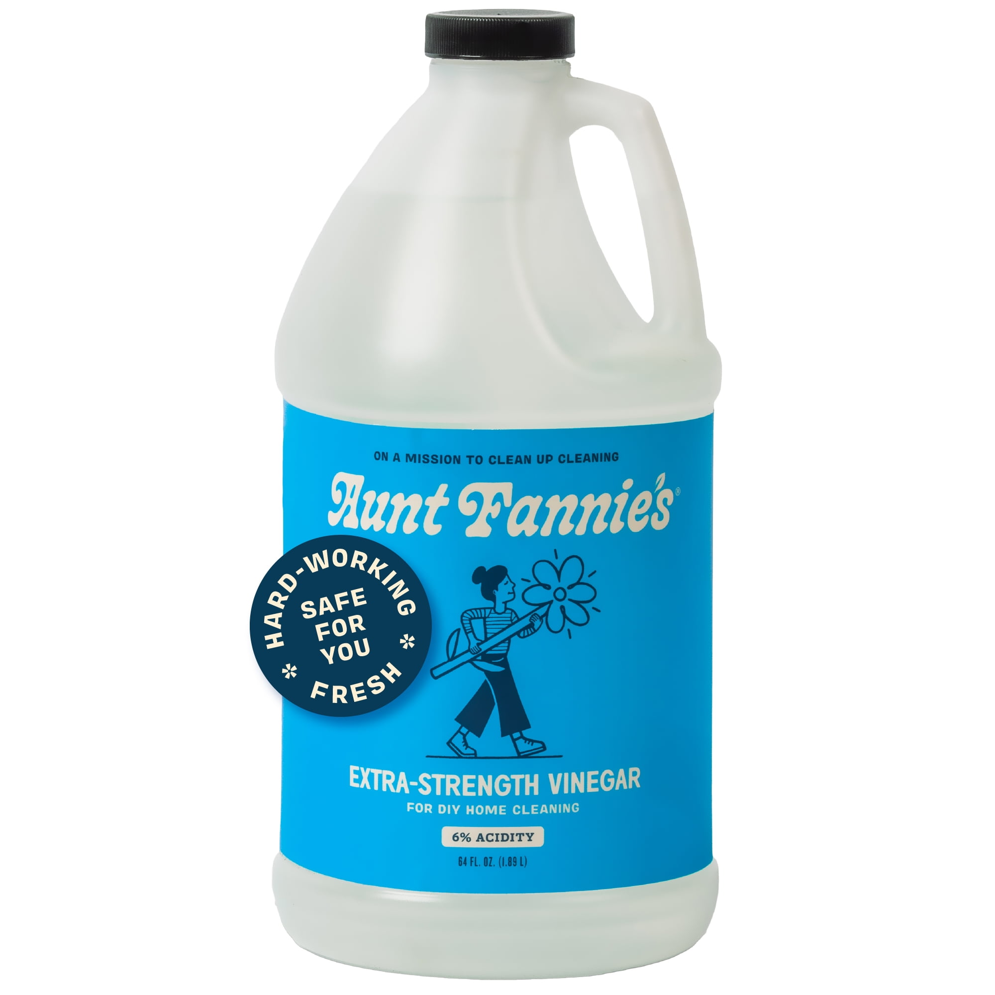 Vinegar Extra Strength Cleaner by Aunt Fannie's - Non-toxic, GO rated product free from harmful chemicals