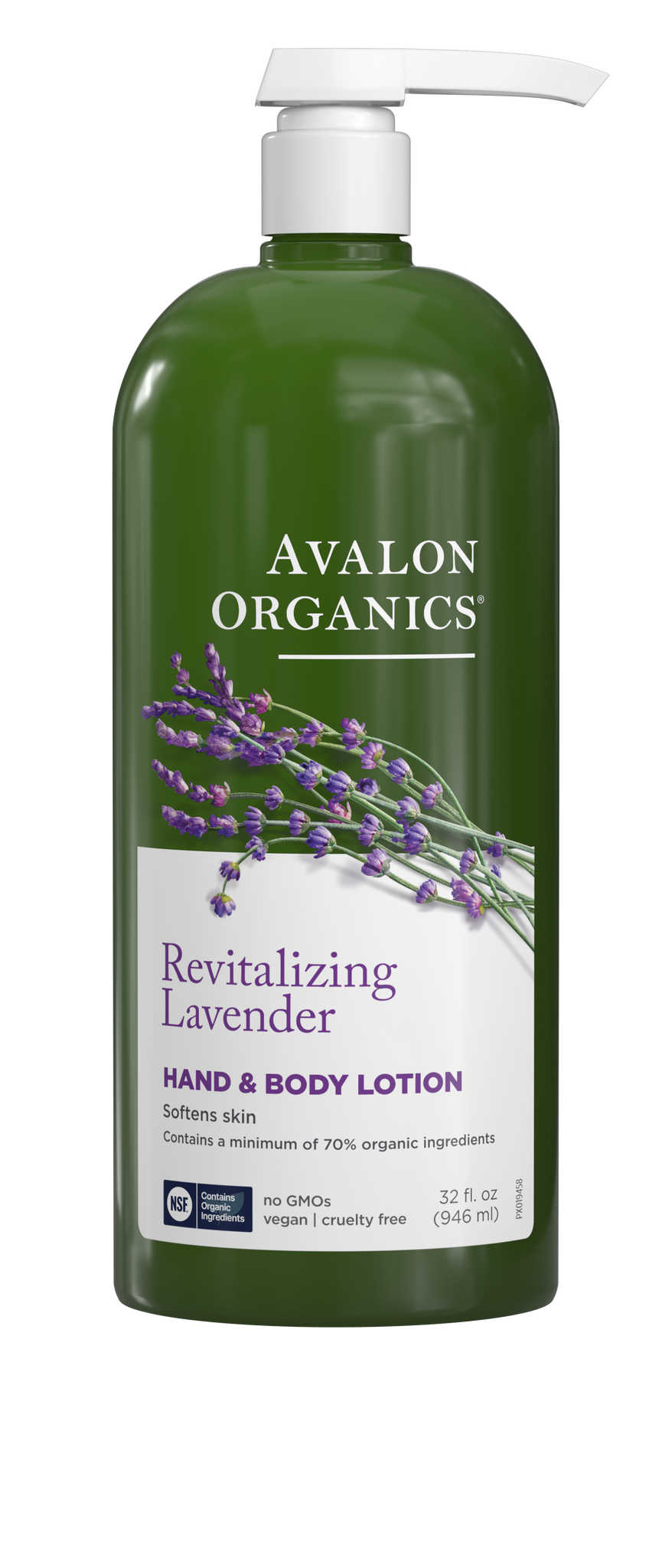 Revitalizing Lavender  Hand and Body Lotion by Avalon Organics - Non-toxic, SLOW rated product free from harmful chemicals