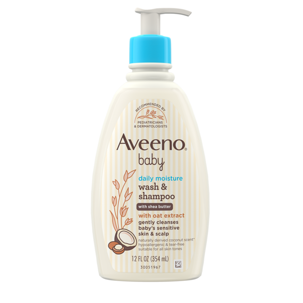 Baby 2-in-1 Body Wash & Shampoo by Aveeno - Non-toxic, STOP rated product free from harmful chemicals