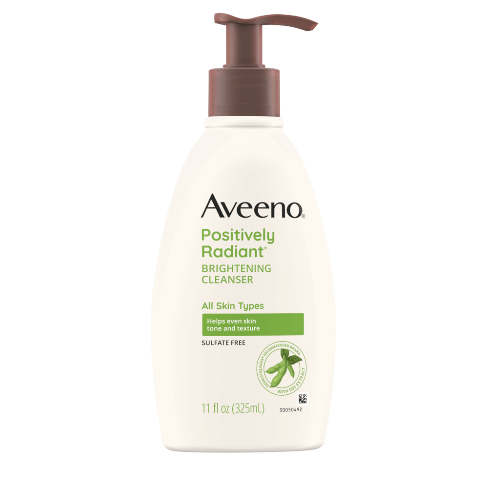 Positively Radiant Brightening Facial Cleanser by Aveeno - Non-toxic, SLOW rated product free from harmful chemicals