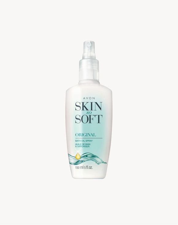 Skin So Soft Bath Oil Spray by AVON - Non-toxic, STOP rated product free from harmful chemicals
