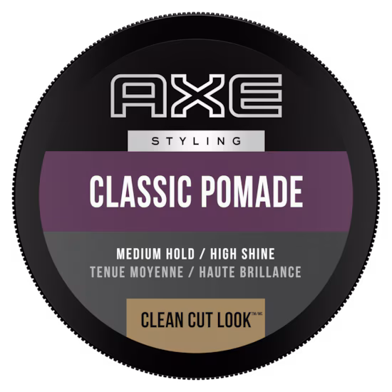 Classic Hair Pomade - Medium Hold by AXE - Non-toxic, STOP rated product free from harmful chemicals
