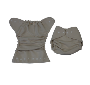 Natural Wool Snap Wrap Diaper Cover by Babee Greens - Non-toxic, GO rated product free from harmful chemicals