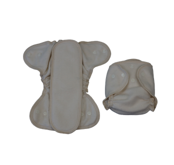 Newborn Fitted Cloth Diaper by Babee Greens - Non-toxic, GO rated product free from harmful chemicals
