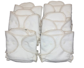 Newborn Hemp And Cotton Diaper Bundle by Babee Greens - Non-toxic, GO rated product free from harmful chemicals
