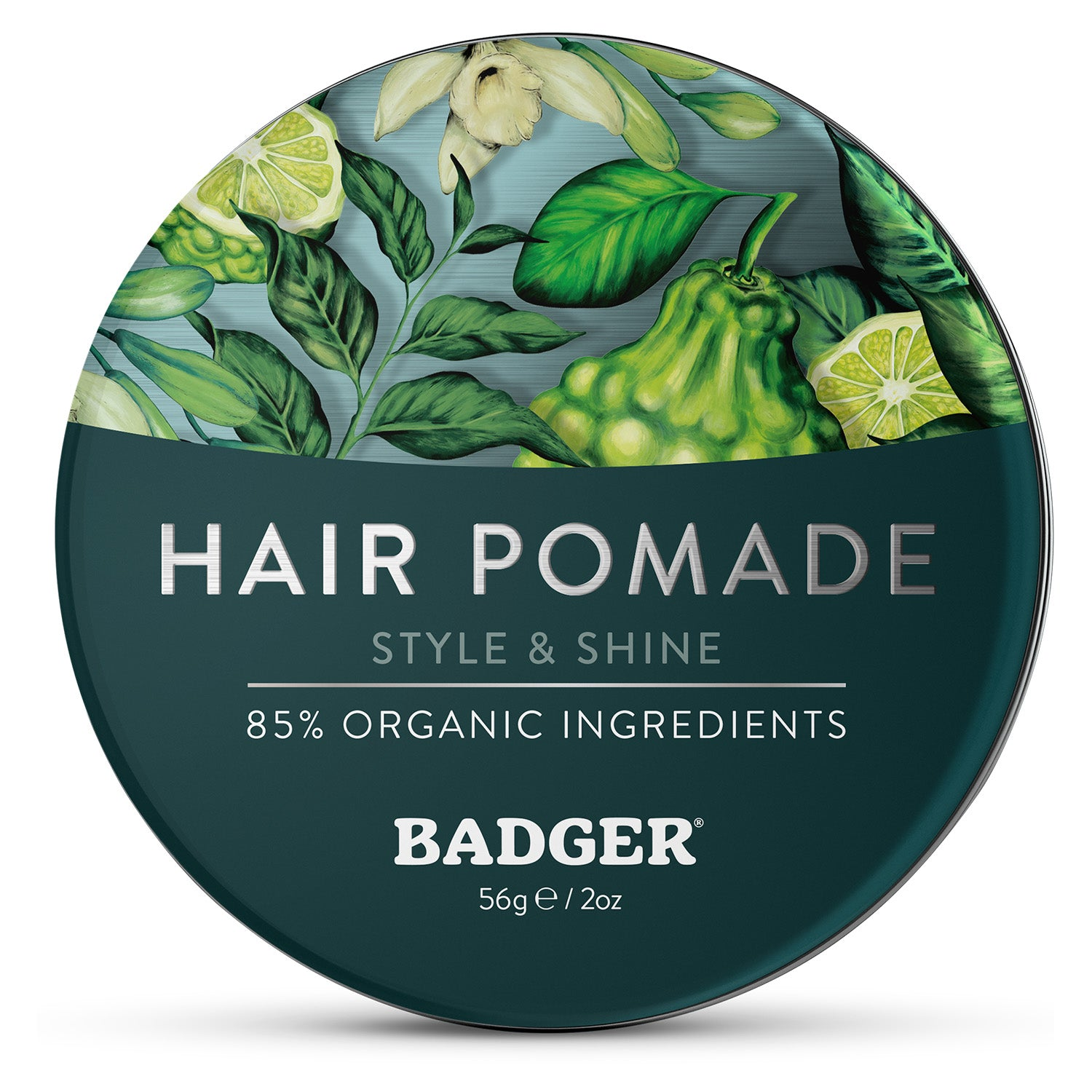 Hair Pomade by Badger - Non-toxic Hair Styling + Treatment product rated GO by Million Marker, free from BPA, phthalates, and parabens